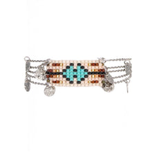 Charger l&#39;image dans la galerie, Product Front: Hipanema Bracelet Silver Hatchee Hipanema
