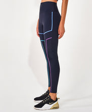 Charger l&#39;image dans la galerie, Legging Hyper Linhas Fusionadas Preto
