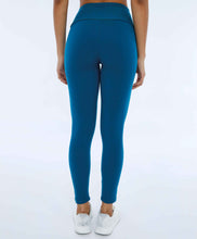 Charger l&#39;image dans la galerie, Legging Supplex Com Laser No Cos Verde Deep
