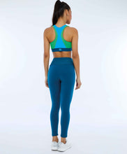 Charger l&#39;image dans la galerie, Legging Supplex Com Laser No Cos Verde Deep
