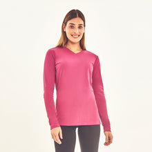 Charger l&#39;image dans la galerie, Longsleeve Sport Fit Fuchsia UPF50+
