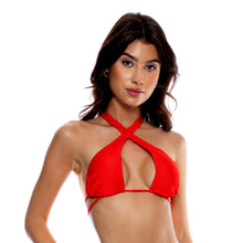 Charger l&#39;image dans la galerie, Gallery: Luli Fama Haut Top Cross High Lava Red

