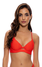 Charger l&#39;image dans la galerie, Gallery: Luli Fama Haut Top Underwire Hot Tropics Red
