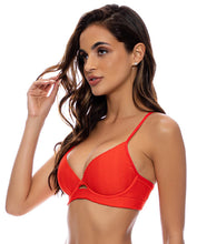Charger l&#39;image dans la galerie, Image 08: Luli Fama Haut Top Underwire Hot Tropics Red
