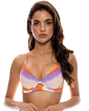 Charger l&#39;image dans la galerie, Image 02: Luli Fama Haut Top Underwire Miami Sunsets
