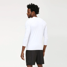 Charger l&#39;image dans la galerie, Men FPU50+ Uvpro Long Sleeve T-Shirt White Uv
