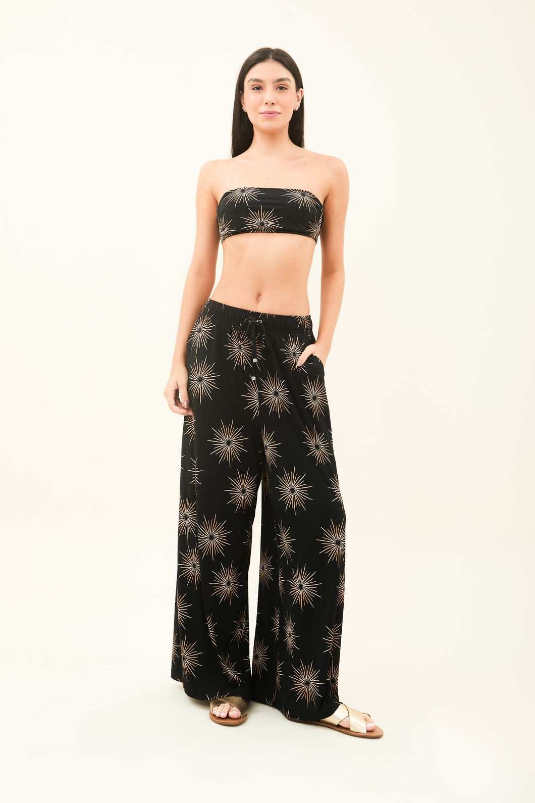 Pantalona Shine-Preto UPF50+