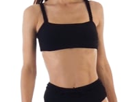 Charger et lire la vidéo dans la visionneuse de la Galerie, Video: Rio De Sol Ensemble Set St-Tpz-Black Reto Hotpant-High
