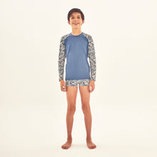 Charger l&#39;image dans la galerie, Rash Guard Kids Costela Aco Off White UPF50+
