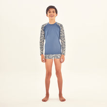 Charger l&#39;image dans la galerie, Rash Guard Kids Costela Aco Off White UPF50+
