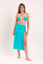 Charger l&#39;image dans la galerie, Model Front: Rio De Sol Jupe De Page Amb-Nannai Long Skirt Knot
