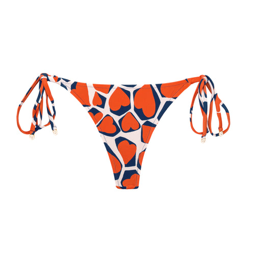 Product Front: Rio De Sol Bas Bottom Amore-Red Cheeky-Micro