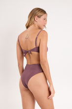Charger l&#39;image dans la galerie, Model Back: Rio De Sol Bas Bottom Malibu-Ebano Highwaist-Spin-Iris
