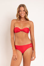 Charger l&#39;image dans la galerie, Model Front: Rio De Sol Bas Bottom Microfibra-Chic-Red Madrid
