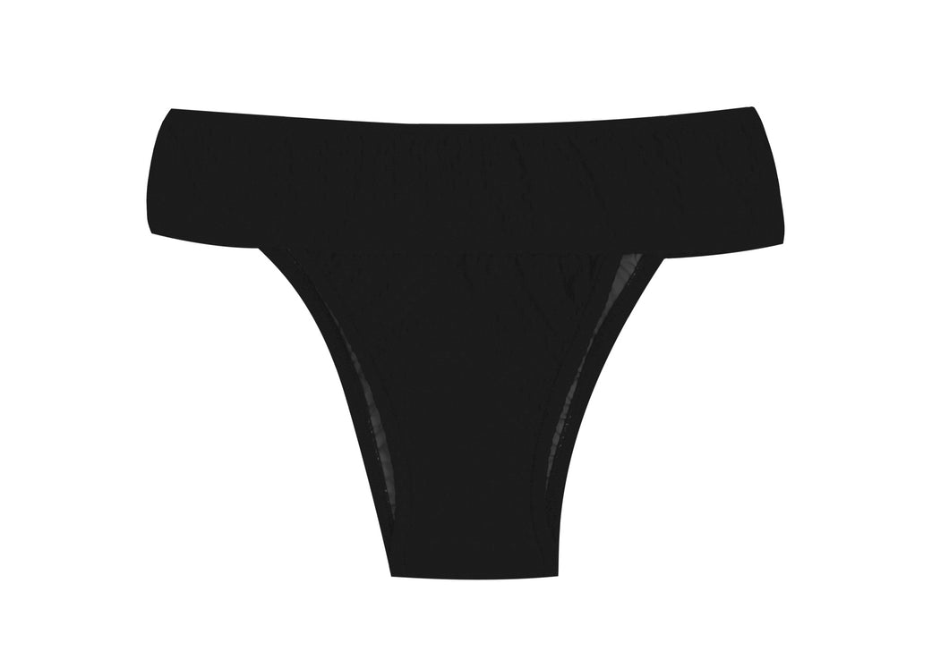Product Front: Rio De Sol Bas Bottom Preto Rio-Cos