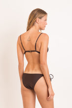 Charger l&#39;image dans la galerie, Model Back: Rio De Sol Bas Bottom Shimmer-Coffee Ibiza-Comfy
