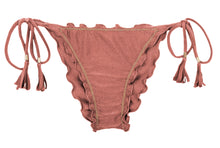 Charger l&#39;image dans la galerie, Product Front: Rio De Sol Bas Bottom Shimmer-Copper Frufru
