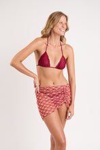Charger l&#39;image dans la galerie, Image 05: Rio De Sol Jupe De Page Floral-Scales Mini Skirt Ruched
