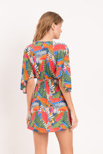 Charger l&#39;image dans la galerie, Model Back: Rio De Sol Mini Dress Jungle Mini Dress
