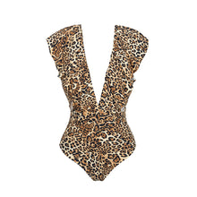 Charger l&#39;image dans la galerie, Product Front: Rio De Sol Une Pièce Leopardo Frill
