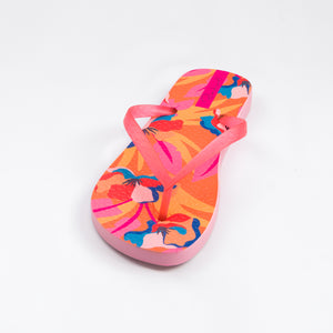 Image 05: Rio De Sol Tongs Orange Bloom Slim