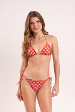 Charger l&#39;image dans la galerie, Model Front: Rio De Sol Ensemble Set Floral-Scales Frufru Frufru-Fio
