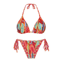 Charger l&#39;image dans la galerie, Product Back: Rio De Sol Ensemble Set Floral-Scales Tri-Inv Lacinho
