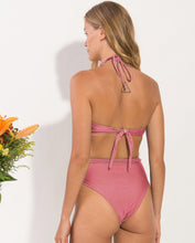 Charger l&#39;image dans la galerie, Image 06: Rio De Sol Ensemble Set Shimmer-Confetti Twist Belted-High-Waist
