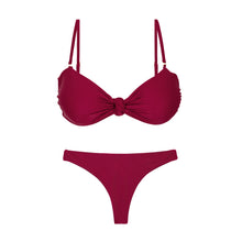 Charger l&#39;image dans la galerie, Product Front: Rio De Sol Ensemble Set Touch-Carmim Bandeau-Joy Mia
