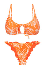 Charger l&#39;image dans la galerie, Product Front: Rio De Sol Ensemble Set Trail-Orange Tank-Tie Ipanema
