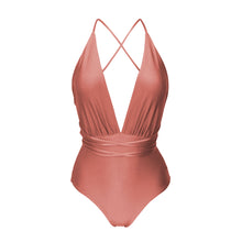 Charger l&#39;image dans la galerie, Product Front: Rio De Sol Une Pièce Shimmer-Copper New Vegas
