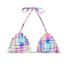 Charger l&#39;image dans la galerie, Product Front: Rio De Sol Haut Soutien Plaid Frufru
