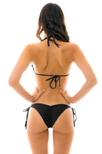 Charger l&#39;image dans la galerie, Model Back: Rio De Sol Haut Top Ambra Preto Eva
