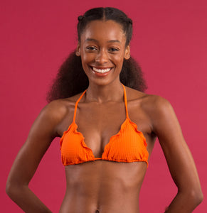 Image 10: Rio De Sol Haut Top Dots-Orange Frufru