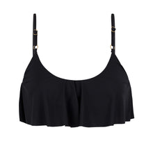 Charger l&#39;image dans la galerie, Product Front: Rio De Sol Haut Top Leopardo Black Babado
