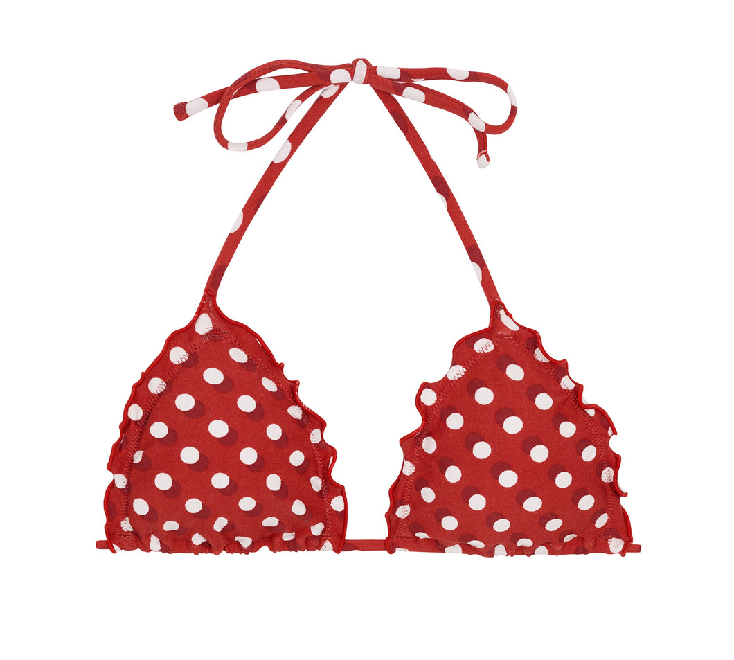 Product Front: Rio De Sol Haut Top Poa Red Frufru