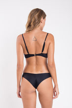 Charger l&#39;image dans la galerie, Model Back: Rio De Sol Haut Top Touch-Black Bandeau-Crispy
