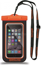 Charger l&#39;image dans la galerie, Model Front: Seawag Sac De Plage Seawag Black &amp; Orange Waterproof Case 5.7
