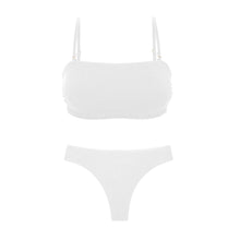 Charger l&#39;image dans la galerie, Set Sand-White Bandeau-Reto Nice-Fio
