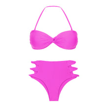 Charger l&#39;image dans la galerie, Set Vita-Pink Twist Highwaist-Spin
