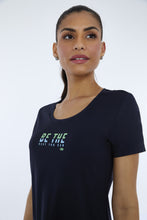Charger l&#39;image dans la galerie, T-Shirt Skin Fit Inspiracionais Preto
