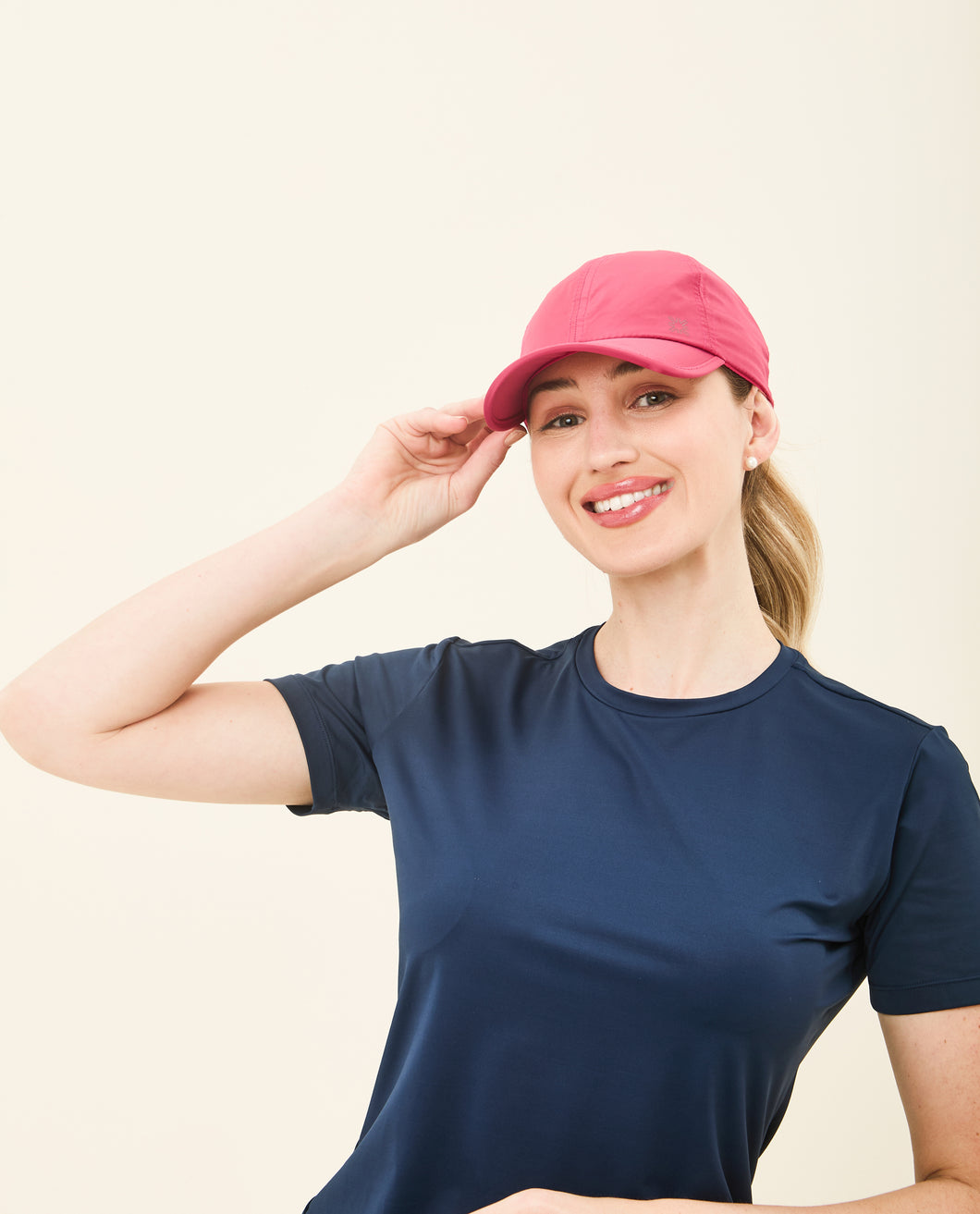 Gallery: Uv Line Casquette Beach Tennis Cap Fuchsia Upf50+