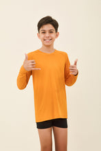 Charger l&#39;image dans la galerie, Gallery: Uv Line T-Shirt Kids Longsleeve Uvpro Laranja

