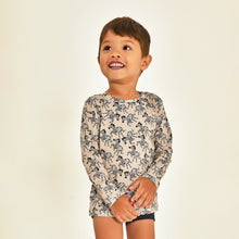 Charger l&#39;image dans la galerie, Model Front: Uv Line T-Shirt Longsleeve Baby Zebra Upf50+
