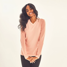Charger l&#39;image dans la galerie, Image 04: Uv Line T-Shirt Longsleeve Sport Fit Solar Rose Upf50+
