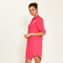 Charger l&#39;image dans la galerie, Image 02: Uv Line Chemise Shirtdress Copenhagen Pink Upf50+
