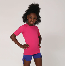 Charger l&#39;image dans la galerie, Camiseta Kids Uvpro Mc Pink UPF50+
