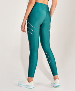 Legging Atlanta Fitas Refletivas Verde Strong