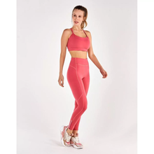 Charger l&#39;image dans la galerie, Legging Supplex Ziper Barra Coral
