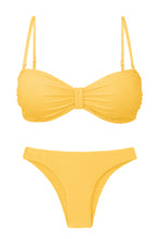 Charger l&#39;image dans la galerie, Set Malibu-Yellow Bandeau-Duo Essential
